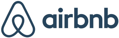 Airbnb logo. Colorado Springs property management services by iTrip include listing properties on Airbnb.